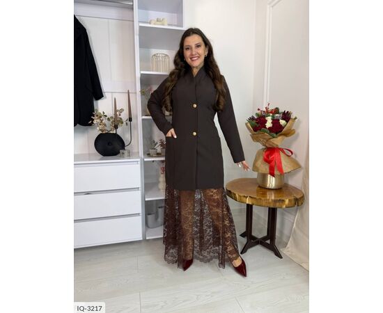 Костюм двійка жіночий великі розміри р.48-50;52-54;56-58;62-64 (2кол.) "VLADA" купити недорого від прямого постачальника, зображення 9