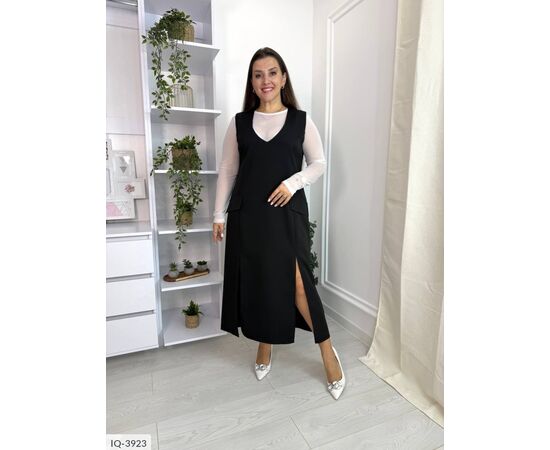 Фотография Женское платье с карманами р.46-48;50-52;54-56;58-60;62-64 "VLADA" купить недорого от прямого поставщика, изображение 6