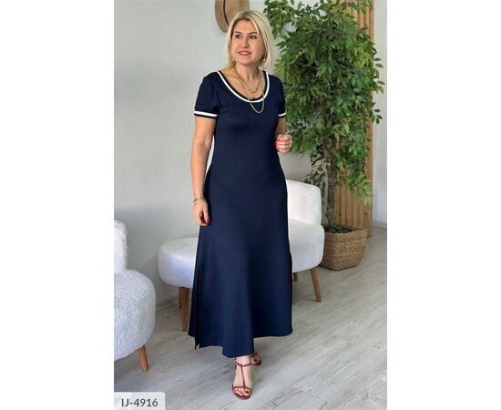 Фотография Женское платье БАТАЛ р.46-48;50-52;54-56;58-60 (3цв) "VLADA" купить недорого от прямого поставщика, изображение 4