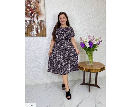 Фотография Женское платье софт р.50-52;54-56;58-60 "VLADA" купить недорого от прямого поставщика, изображение 5