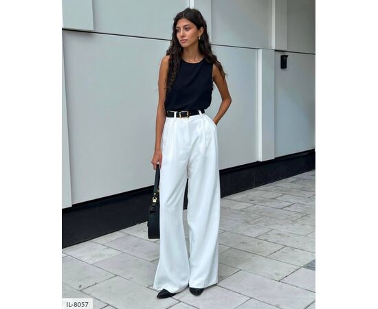 Жіночі брюки костюмка р.S-M;M-L "ANNVER" купити недорого від прямого постачальника, зображення 2