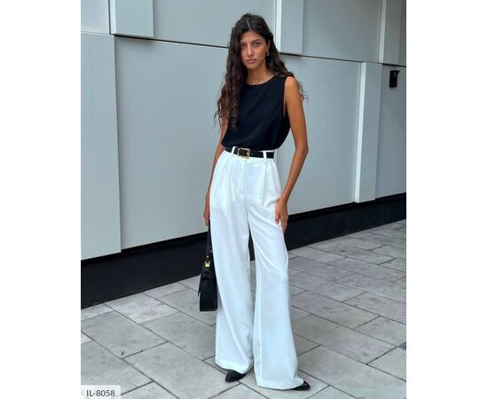 Жіночі брюки костюмка р.S-M;M-L "ANNVER" купити недорого від прямого постачальника, зображення 3