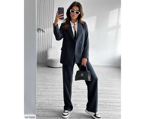 Костюм жіночий зі штанами р.S-M;M-L (5кол.) "ANNVER" купити недорого від прямого постачальника, зображення 17