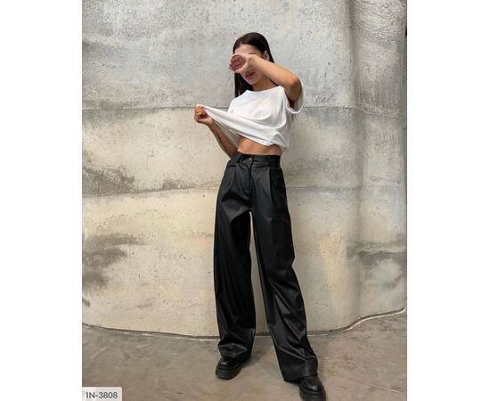 Жіночі стильні штани р.S-M;M-L (2кол.) "ANNVER" купити недорого від прямого постачальника, зображення 6