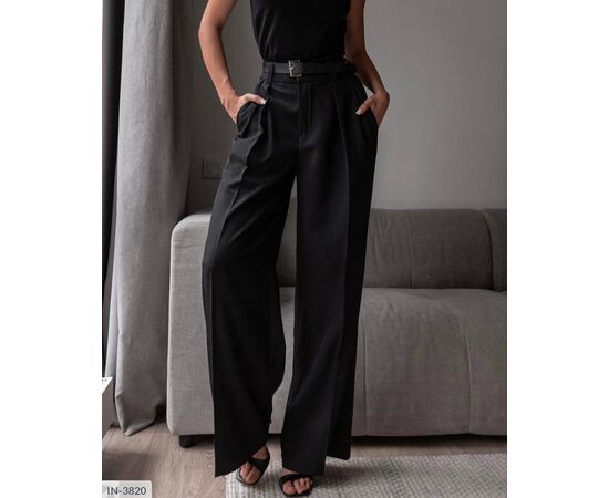 Жіночі брюки костюмка р.S-M;M-L (6кол.) "ANNVER" купити недорого від прямого постачальника, зображення 7