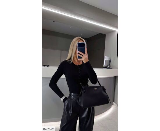 Жіночі стильні штани р.S-M;M-L (2кол.) "ANNVER" купити недорого від прямого постачальника, зображення 4