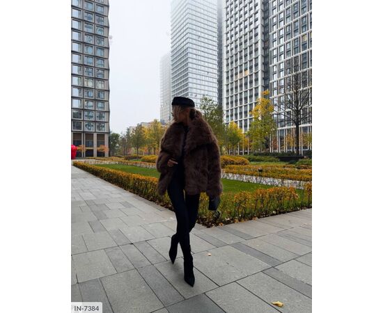 Фотография Шуба женская р.S;M;L (4цв) "ANNVER" купить недорого от прямого поставщика, изображение 12