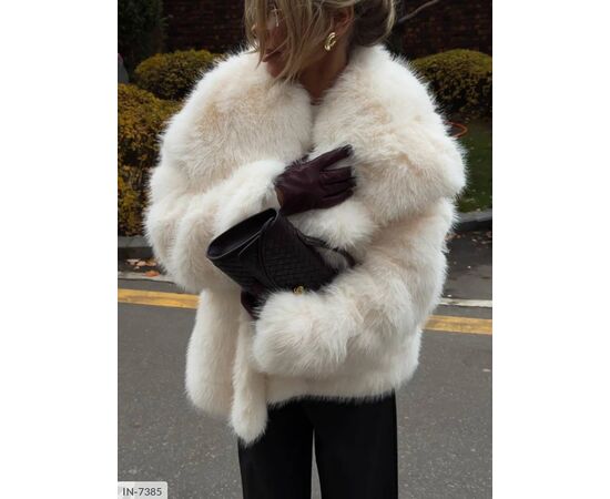 Фотография Шуба женская р.S;M;L (4цв) "ANNVER" купить недорого от прямого поставщика, изображение 11