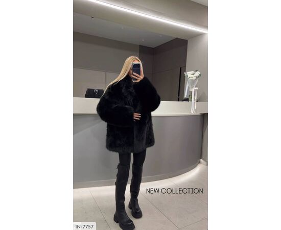 Шуба жіноча р.S;M;L "ANNVER" купити недорого від прямого постачальника, зображення 3