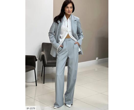 Костюм жіночий зі штанами р.S-M;M-L (5кол.) "ANNVER" купити недорого від прямого постачальника, зображення 8