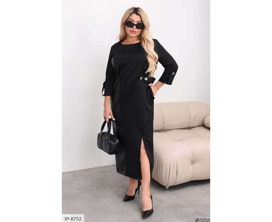 Фотография Женское платье на пуговицах р.46-48;50-52;54-56;58-60 "VLADA" купить недорого от прямого поставщика, изображение 12