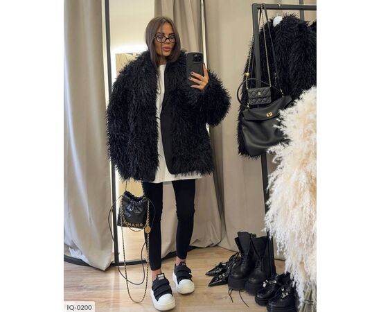 Шуба жіноча р.S-M;M-L (3кол.) "ANNVER" купити недорого від прямого постачальника, зображення 18