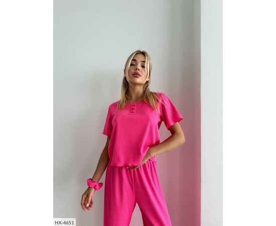 Фотография Костюм-тройка (топ+штаны+резинка) р.42-44;46-48 (10цв) "ANNABELLE" купить недорого от прямого поставщика, изображение 36