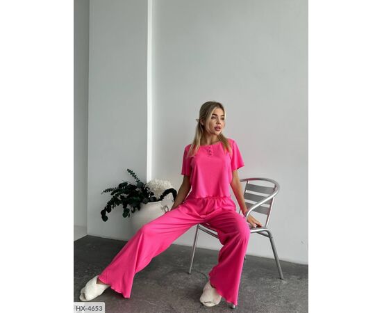 Фотография Костюм-тройка (топ+штаны+резинка) р.42-44;46-48 (10цв) "ANNABELLE" купить недорого от прямого поставщика, изображение 35