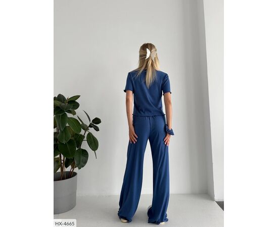 Фотография Костюм-тройка (топ+штаны+резинка) р.42-44;46-48 (10цв) "ANNABELLE" купить недорого от прямого поставщика, изображение 29