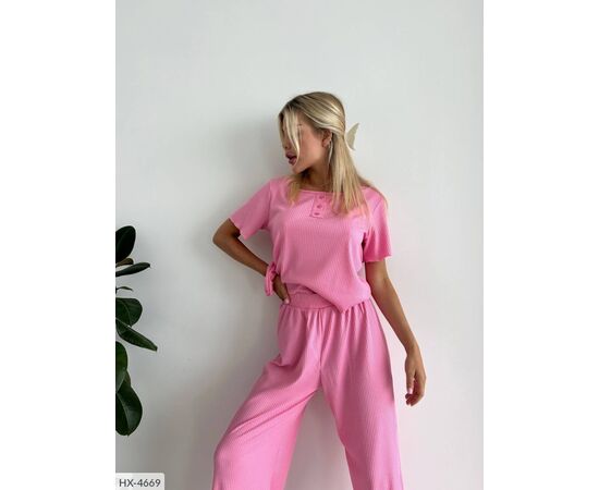 Фотография Костюм-тройка (топ+штаны+резинка) р.42-44;46-48 (10цв) "ANNABELLE" купить недорого от прямого поставщика, изображение 54