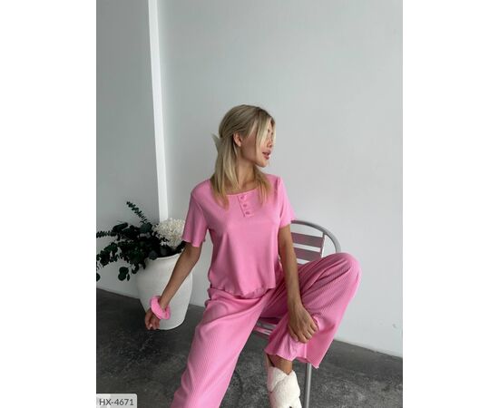 Фотография Костюм-тройка (топ+штаны+резинка) р.42-44;46-48 (10цв) "ANNABELLE" купить недорого от прямого поставщика, изображение 52