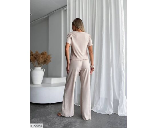 Фотография Костюм-тройка (топ+штаны+резинка) р.42-44;46-48 (10цв) "ANNABELLE" купить недорого от прямого поставщика, изображение 19