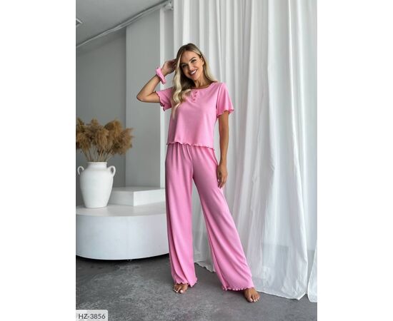 Фотография Костюм-тройка (топ+штаны+резинка) р.42-44;46-48 (10цв) "ANNABELLE" купить недорого от прямого поставщика, изображение 18