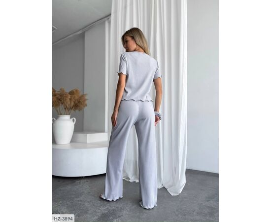 Фотография Костюм-тройка (топ+штаны+резинка) р.42-44;46-48 (10цв) "ANNABELLE" купить недорого от прямого поставщика, изображение 6