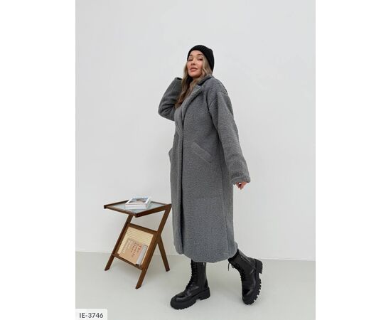 Жіноче зимове пальто на хутрі р.42-46 (5кол.) "ANNABELLE" купити недорого від прямого постачальника, зображення 4