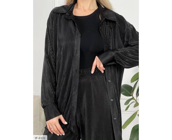 Фотография Костюм женский джинсовый большие размеры р.50-52 (5цв) "ANNABELLE" купить недорого от прямого поставщика, изображение 9