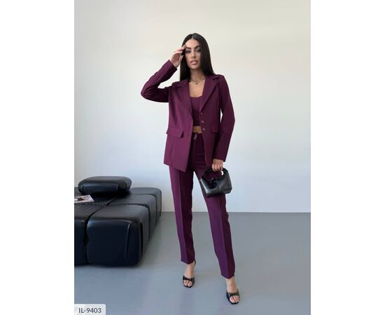 Фотография Костюм женский со штанами р.42-44;44-46;46-48 (10цв) "ANNABELLE" купить недорого от прямого поставщика, изображение 26