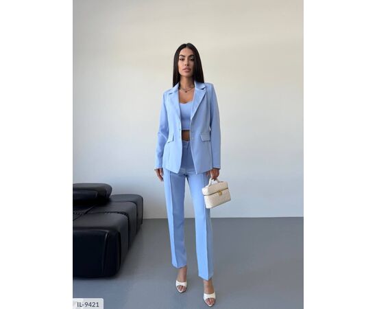 Фотография Костюм женский со штанами р.42-44;44-46;46-48 (10цв) "ANNABELLE" купить недорого от прямого поставщика, изображение 8