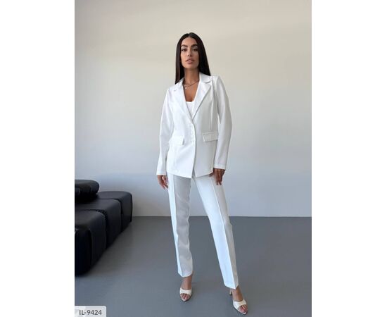 Фотография Костюм женский со штанами р.42-44;44-46;46-48 (10цв) "ANNABELLE" купить недорого от прямого поставщика, изображение 5