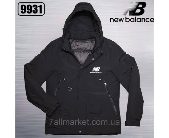 Фотография Куртка мужская зимняя с капюшоном NEW BALANCE размеры 46-54 (2цв)  "REMAIN" купить недорого от прямого поставщика, изображение 2