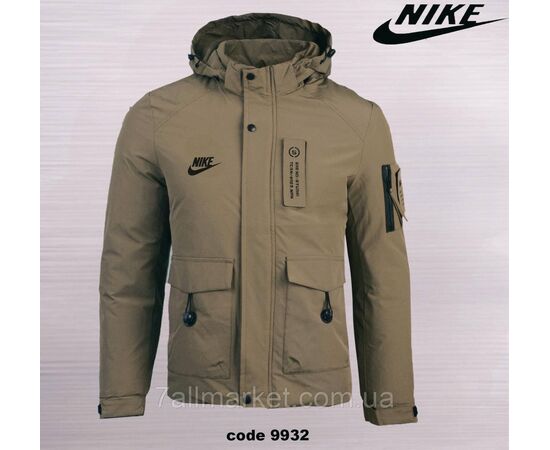 Куртка чоловіча зимова з капюшоном Найк розміри 46-54 (3кв) "REMAIN" купити недорого від прямого постачальника, зображення 2