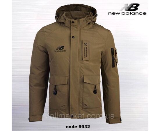 Куртка чоловіча зимова з капюшоном NEW BALANCE розміри 46-54 (3кв) "REMAIN" купити недорого від прямого постачальника, зображення 3