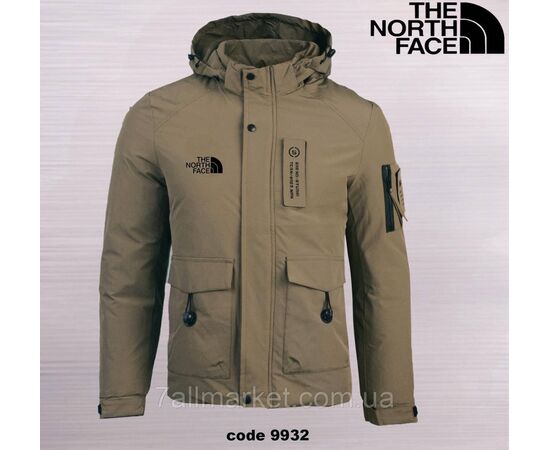 Куртка чоловіча зимова з капюшоном Норт Фейс розміри 46-54 (3цв) "REMAIN" купити недорого від прямого постачальника, зображення 3