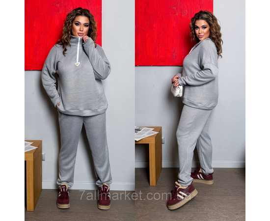 Костюм жіночий прогулянковий ангора в'язання (46-60) "LADA" недорого від прямого постачальника, зображення 2