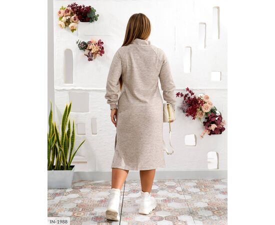 Фотография Женское летнее трикотажное платье р.50-52;54-56;58-60;62-64 "LETTI" купить недорого от прямого поставщика, изображение 11