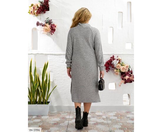 Фотография Женское летнее трикотажное платье р.50-52;54-56;58-60;62-64 "LETTI" купить недорого от прямого поставщика, изображение 3