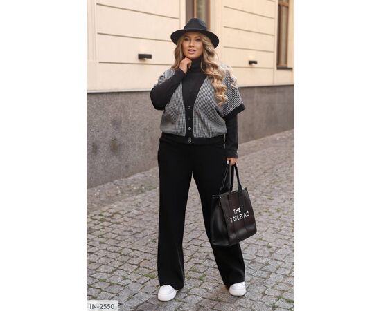 Фотография Женский ангоровый костюм (брюки с карманами) р.50-52;54-56;58-60;62-64 (3цв) "LETTI" купить недорого от прямого поставщика, изображение 7