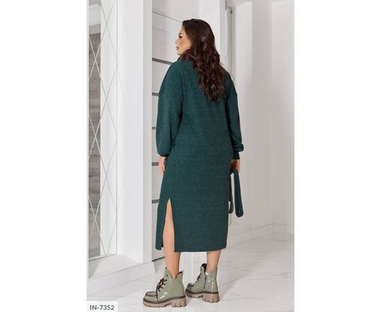 Фотография Женское платье трикотаж рубчик р.50-52;54-56;58-60;62-64 "LETTI" купить недорого от прямого поставщика, изображение 15