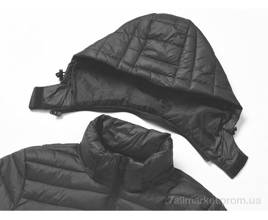 Фотография Куртка мужская Зима Куртка з підігрівом від PowerBank black (6 шт. р.сетка 46-54) "Fabullok" недорого оптом от прямого поставщика, изображение 3