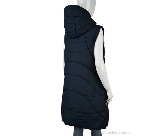 Фотография Жилетка женская Весна/осень 2301 (12123) navy (4 шт. р.сетка M-2XL) "Obuvok" недорого оптом от прямого поставщика, изображение 2