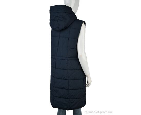 Фотография Жилетка женская Весна/осень 2302 (12124) navy (4 шт. р.сетка M-2XL) "Obuvok" недорого оптом от прямого поставщика, изображение 2