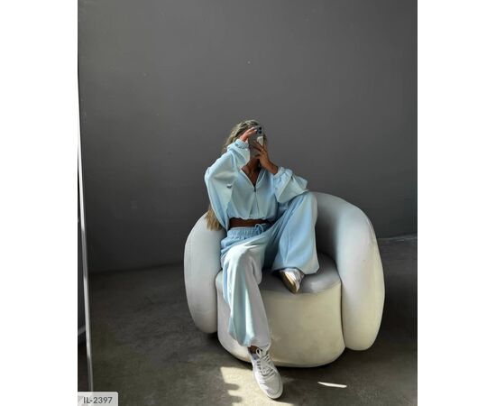 Фотография Прогулочный костюм женский р.S-M;M-L (3цв) "ANNVER" купить недорого от прямого поставщика, изображение 3