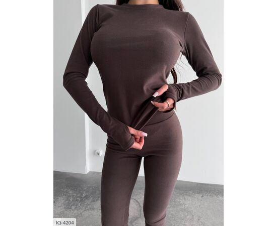 Жіночий прогулянковий костюм БАТАЛ р.50-52 (5кол.) "ANNABELLE" купити недорого від прямого постачальника, зображення 12