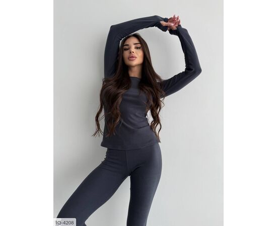 Прогулянковий костюм жіночий р.42-44;46-48 (5кол.) "ANNABELLE" купити недорого від прямого постачальника, зображення 3