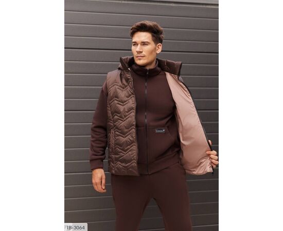 Чоловічий спортивний костюм на флісі р.50;52;54;56-58;58-60 (4кол.) "LETTI" купити недорого від прямого постачальника, зображення 2