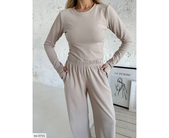 Жіночий прогулянковий костюм БАТАЛ р.50-52 (5кол.) "ANNABELLE" купити недорого від прямого постачальника, зображення 12