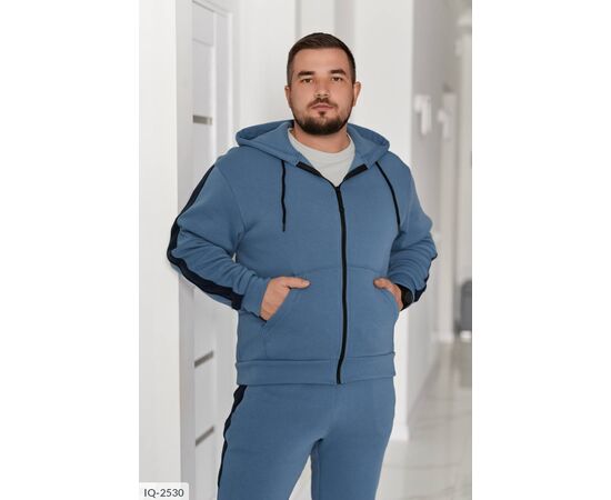 Теплий зимовий чоловічий костюм на флісі р.50;52;54;56;58-60 (5кол.) "LETTI" купити недорого від прямого постачальника, зображення 9