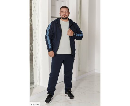 Теплий зимовий чоловічий костюм на флісі р.50;52;54;56;58-60 (5кол.) "LETTI" купити недорого від прямого постачальника, зображення 8