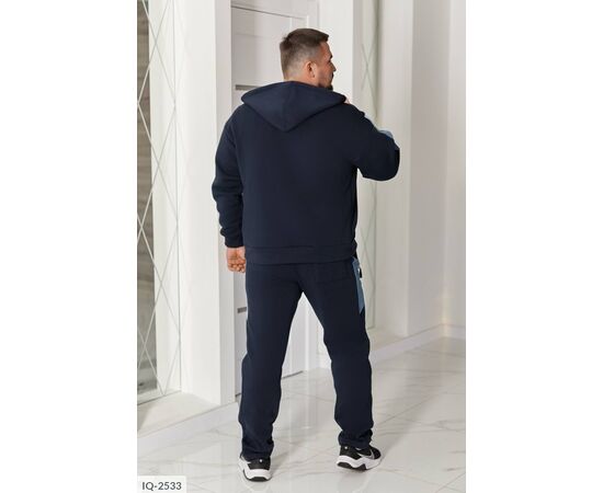 Теплий зимовий чоловічий костюм на флісі р.50;52;54;56;58-60 (5кол.) "LETTI" купити недорого від прямого постачальника, зображення 6