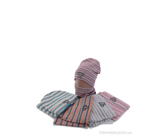 Жіноча шапка Зима KA340 шапка + баф (5 шт. р.сітка48-50) "Red Hat" недорого оптом від прямого постачальника, зображення 2